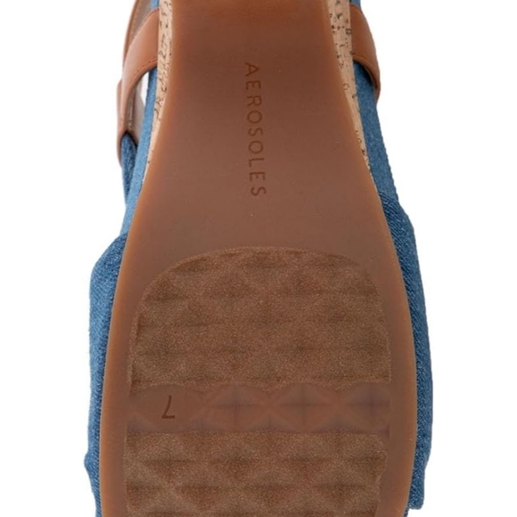 Aerosoles, Miki Denim Slingback Sandal - Picture 7 of 7